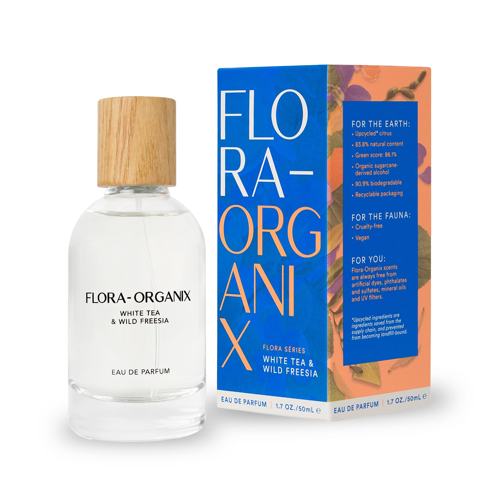 Amazon.com : Flora-Organix White Tea & Wild Freesia Eau de Parfum